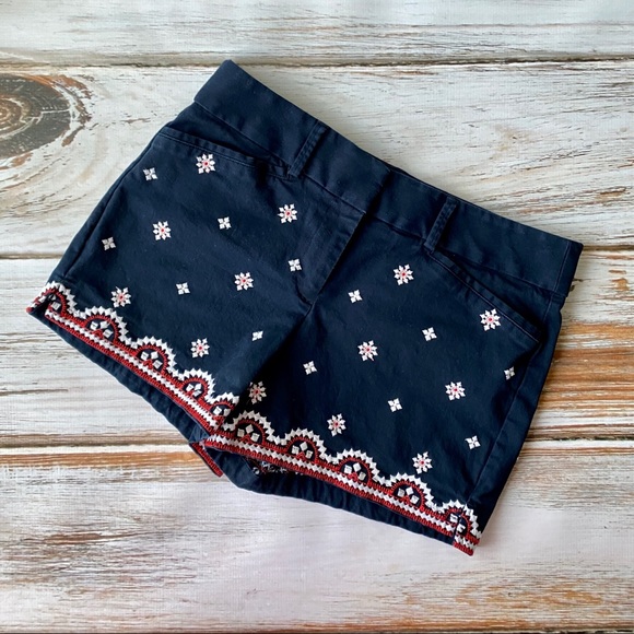 Loft navy blue shorts 4 - Picture 1 of 5